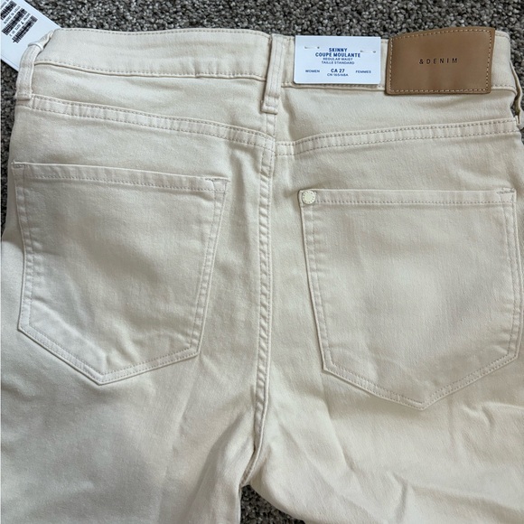 H&M Beige Skinny Jeans for Women - Picture 3 of 6